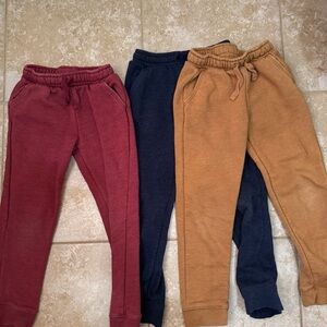 Cat & Jack Kids Sweatpants - Burgundy, Navy, Camel